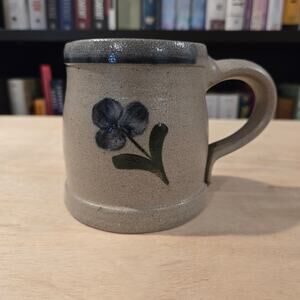 Rowe Pottery Works Salt Fired Mug 1999 Rowe Pottery Cambridge, WI
